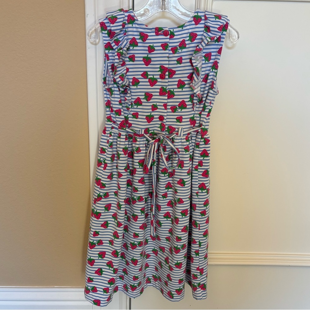 Florence Eiseman Knit Strawberry Striped Dress - Picture 3 of 6